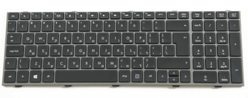 מקלדת למחשב נייד HP ProBook 4540 Black with Frame עברית